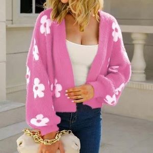 Groovy Flower Cardigan